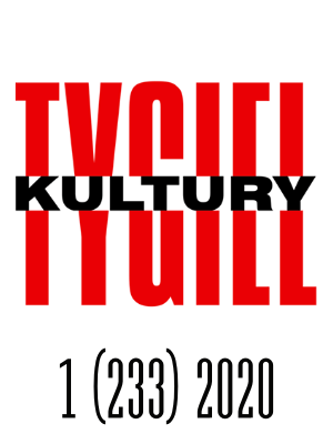 TYGIEL KULTURY 1 (233) 2020